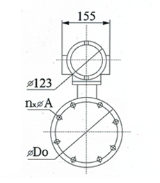 Compact Contador de Energía Térmica Electromagnético