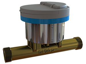 Contador de Agua Ultrasónico Roscado (Agua Fría) T50