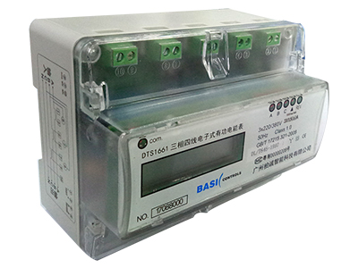 Contador Eléctrico Trifásico, Carril DIN/Corte Remoto DTSD1661-R-K